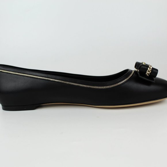 New Salvatore Ferragamo Varina Chain Flats - Picture 6 of 15